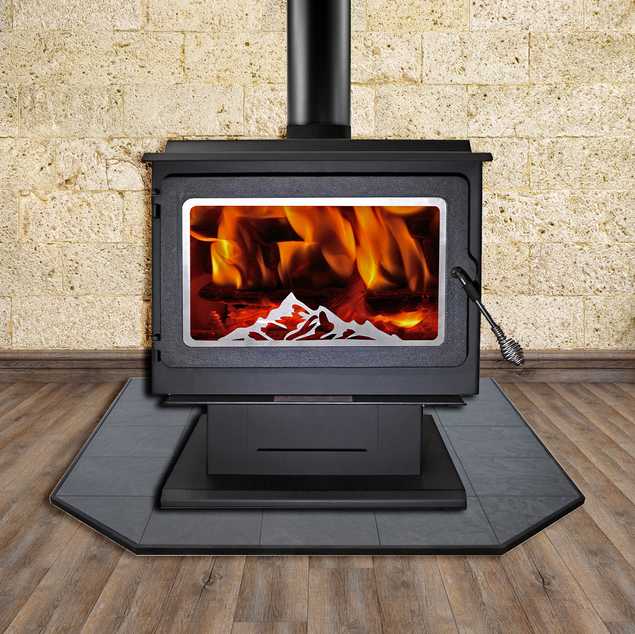 32NC Wood Stove EPA Certified Heats up to 2,400 sq. ft. up to 20