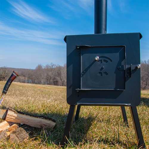 Grizzly Recreational Steel Stove Englander