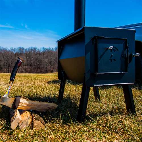 Grizzly Recreational Steel Stove Englander
